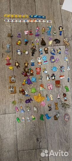 Игрушки из киндера Барби