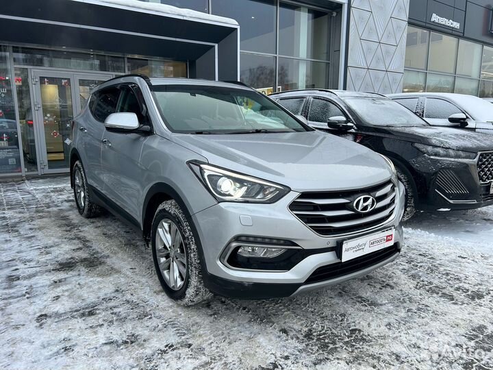 Hyundai Santa Fe 2.2 AT, 2015, 77 531 км