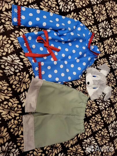 Новогодний костюм зайчика