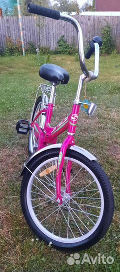 Велосипед stels складной