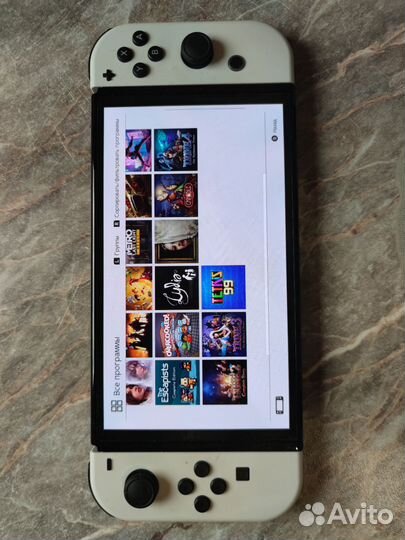 Nintendo switch oled с играми