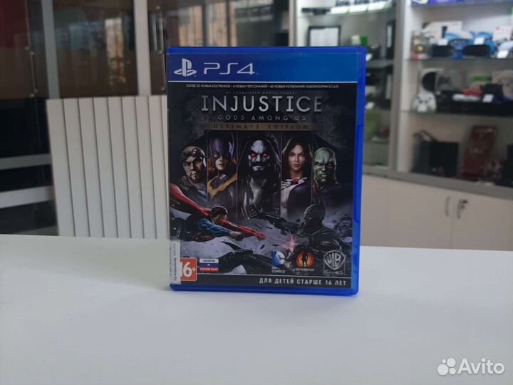 Injustice gods among us (ps4, б/у)