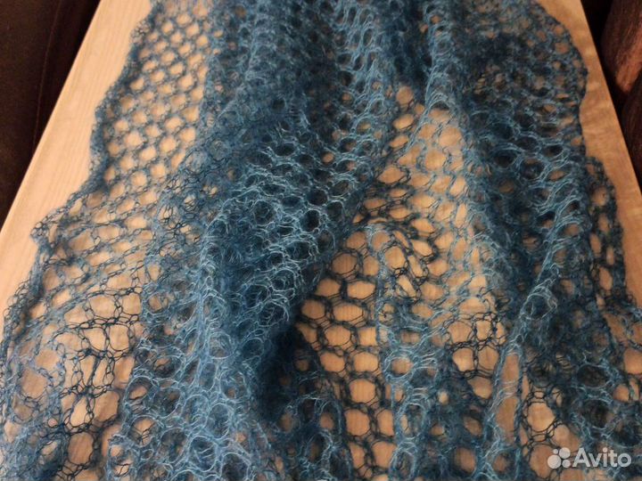 Берёт и шарф (мохер) - Франция