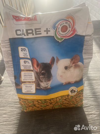 Корм для шиншилл Beaphar Care + 1.5 кг