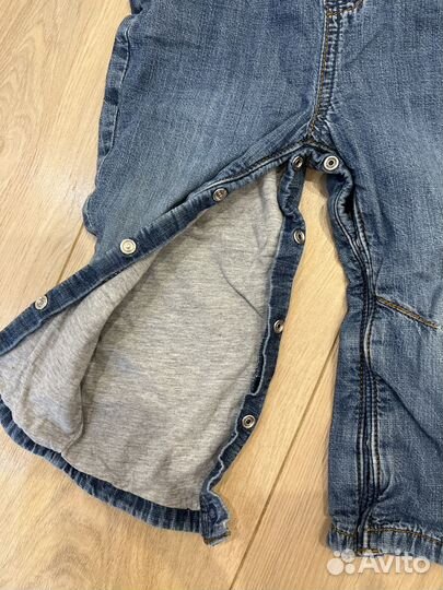 Комбинезон джинсовый 86 mothercare