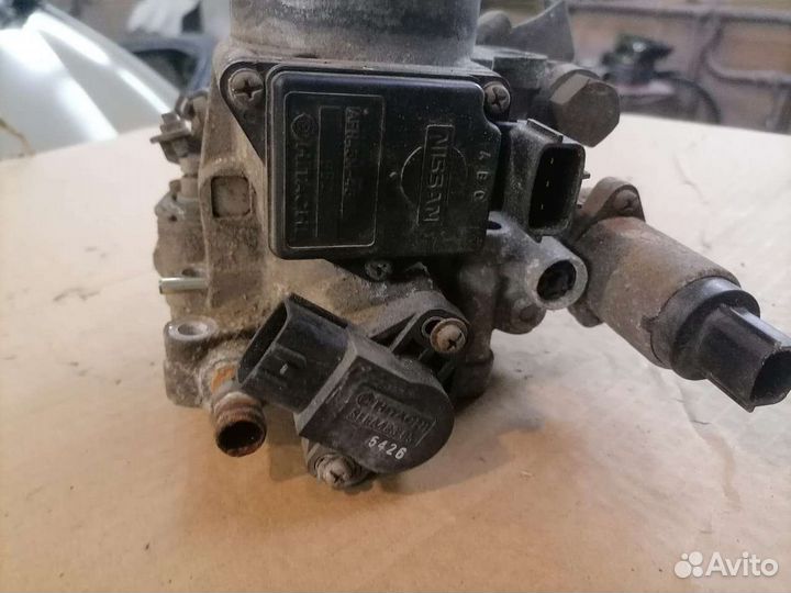 Дросельная заслонка ниссан примьера P10 GA16