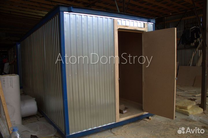 Бытовка вагончик из дерева