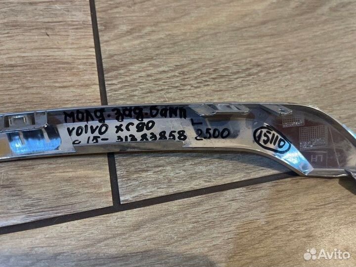 Накладка бампера задняя левая Volvo Xc90 С 2015