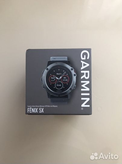 Часы garmin fenix 5x sapphire