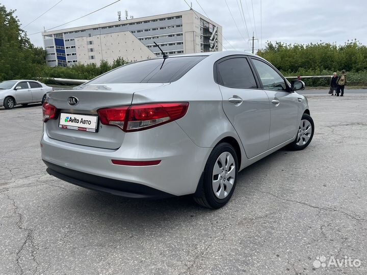 Kia Rio 1.6 МТ, 2016, 19 000 км