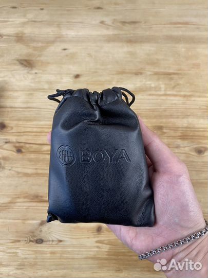 Двойной Петличный микрофон петличка boya BY-M1DM