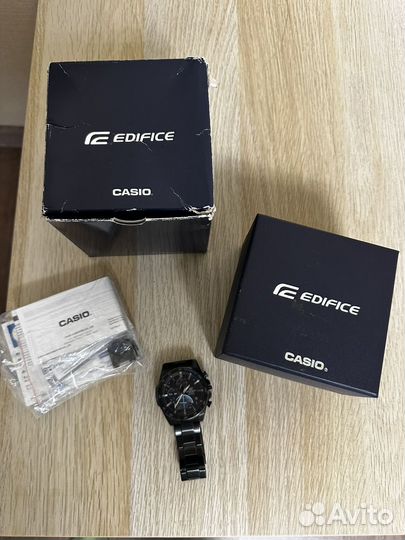 Часы casio edifice eqb 1000