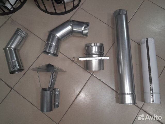 Трубы для печей в палатку