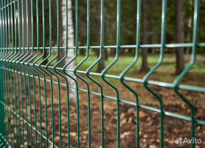 Забор сетка 3D