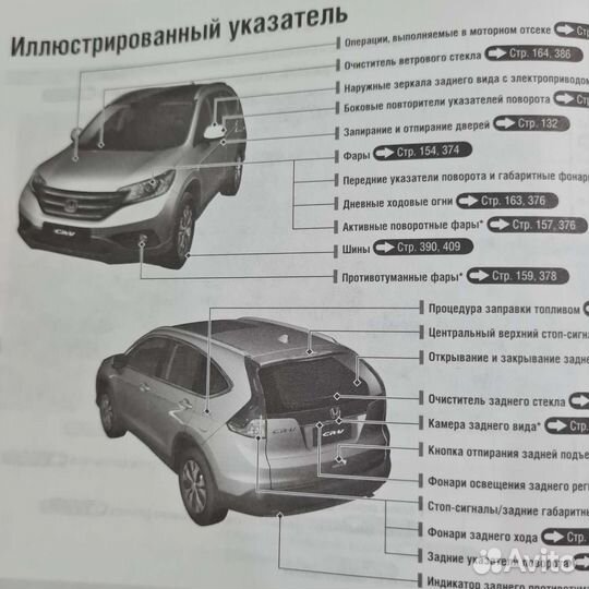 Руководство по эксплуатации (мануал) Honda cr-v