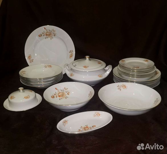Столовый сервиз epiag D. F. Чехословакия