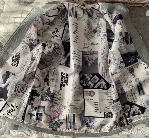 Пиджак для девочки 128-134