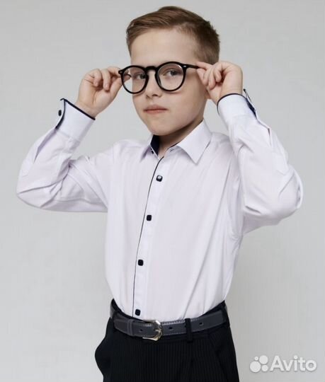 Белая рубашка для мальчика