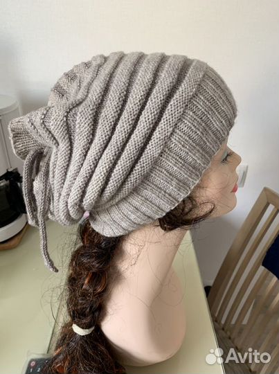 Шапка женская ручная вязка