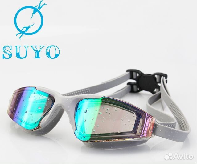 Очки для плавания с футляром