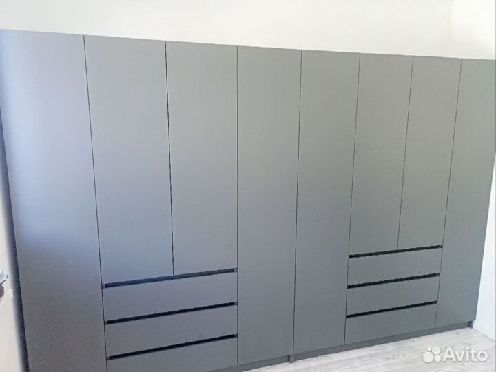 Шкаф Мадера графит