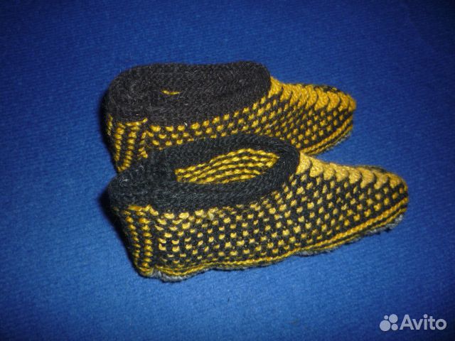 Следки вязаные (тапочки)