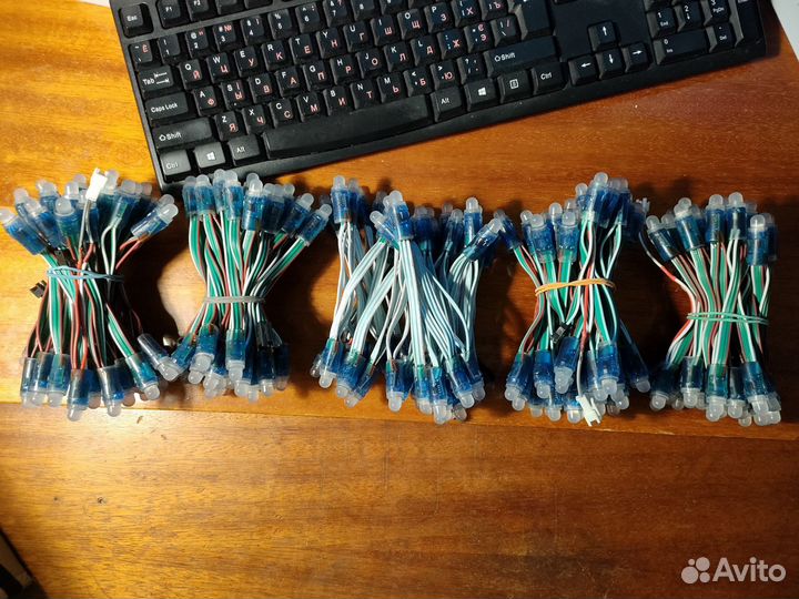 Адресная светодиодная лента WS2811, 5в