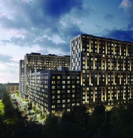 1-к. квартира, 43,2 м², 4/19 эт.