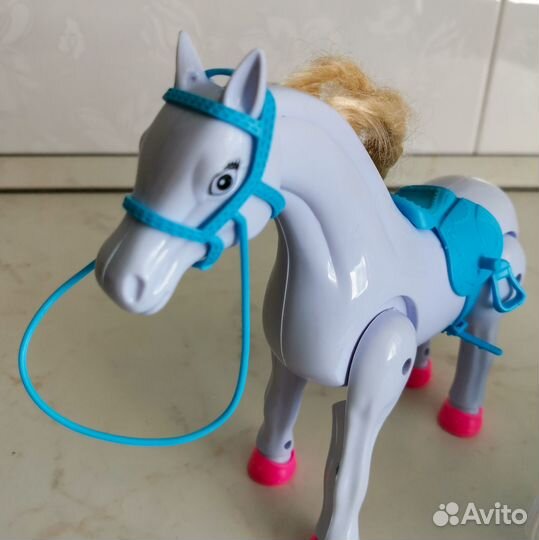 Игрушка карета с лошадью музыка