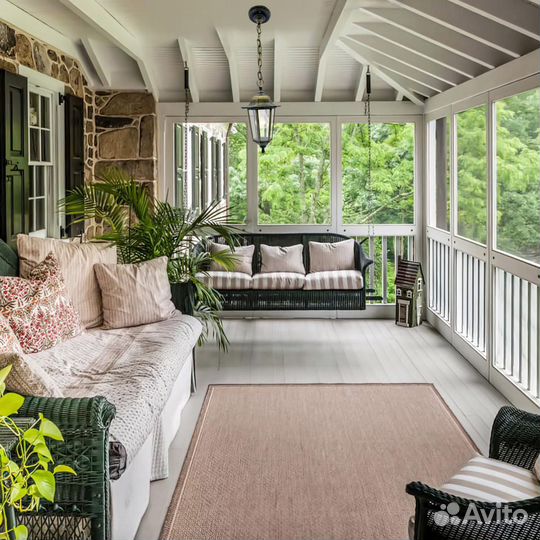 Светильник уличный Адель подвес бронза/мат.стекло