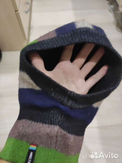 Зимний шлем для мальчика