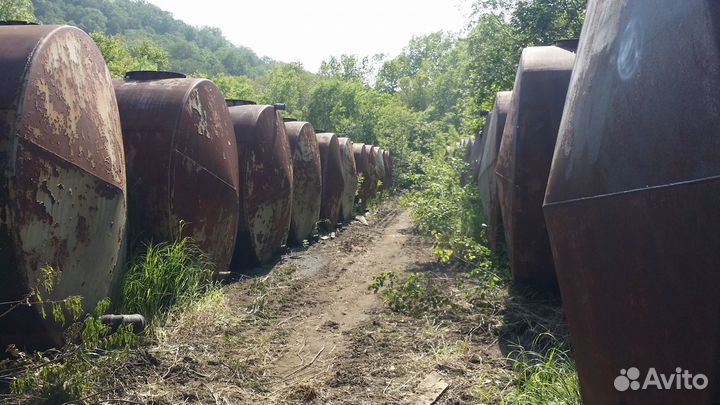 Резервуары (бочки, емкости) из железа, нерж, алюм