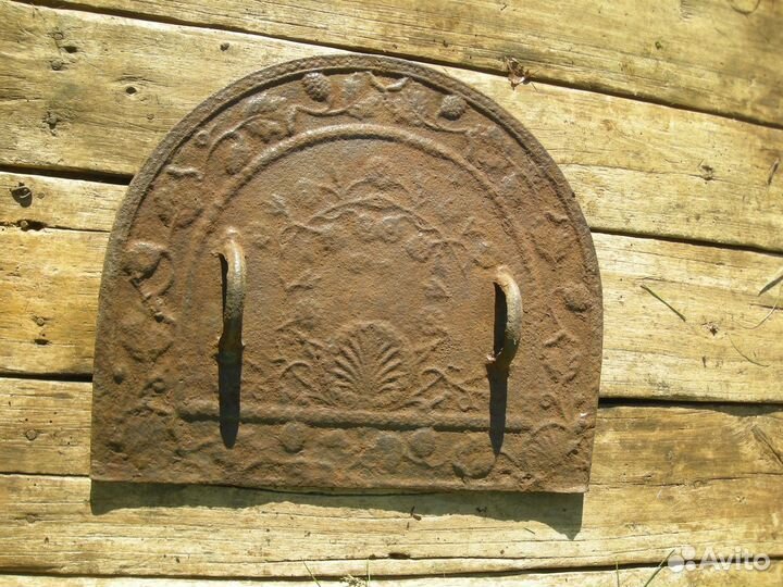 Заслон печной чугунный литье притвор самовывоз