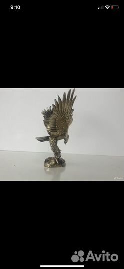 Статуэтки орел с рыбой и бегун (заказ)