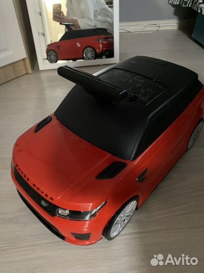 Машинка-каталка чемодан