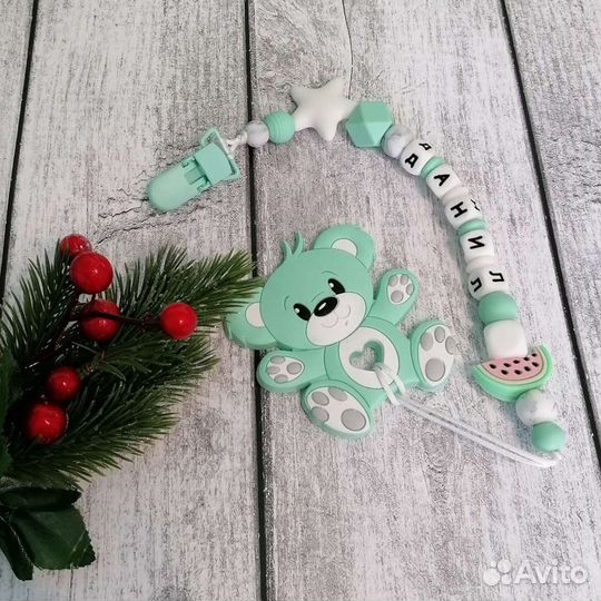 Держатель для пустышки, слингобусы, грызунки