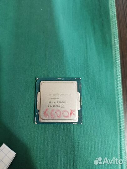 Процессор intel core i5 6600k