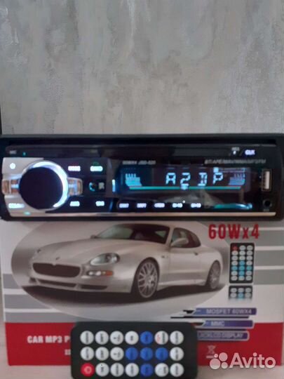 Автомагнитола с блютуз (bluetooth) новая