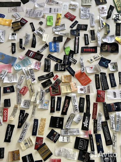 Жаккардовые этикетки