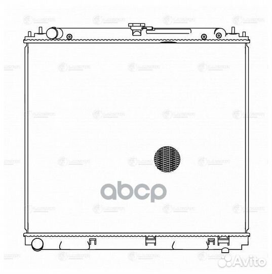 Радиатор основной luzar LRc14EB LRC14EB luzar