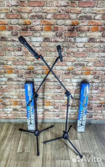Стойка для микрофона напольная журавль