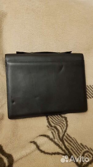 Мужской кожаный портфель Ferre