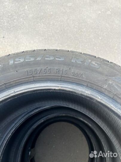 Автомобильные шины бу r15 летние от Polo