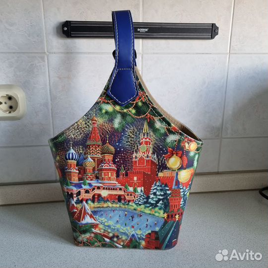 Новая кожаная сумка под новогодний подарок