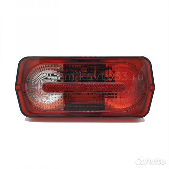 Задний неоновый тюнинг фонарь Гелик на УАЗ Буханка