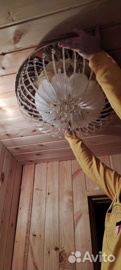 Люстра потолочная бу