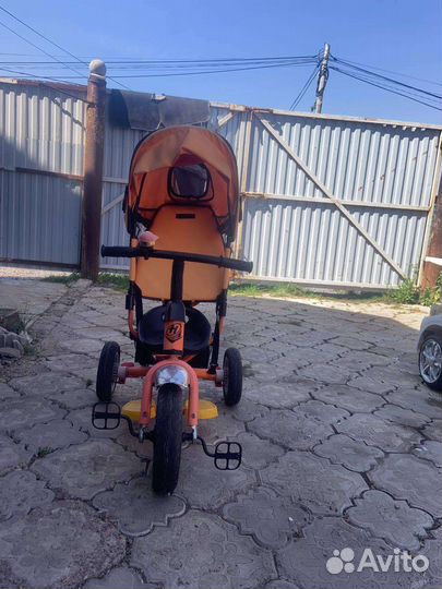 Детский велосипед с ручкой бу