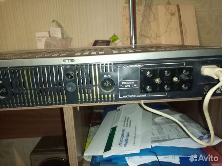 Усилитель звука вега 10У-120С