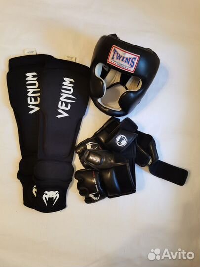 Комплект защиты Venum для единоборств мма 3 в 1