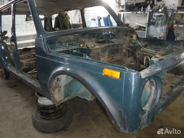 Лонжерон передний правый Ваз Нива 2131 1.8 2005